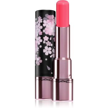 MAC Cosmetics Black Cherry Glow Play Lip Balm tápláló szájbalzsam árnyalat Floral Coral 3,6 g