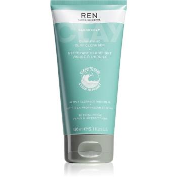 REN ClearCalm Clarifying Clay Cleanser tisztító készítmény az érzékeny arcbőrre 150 ml