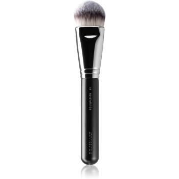 BrushArt Professional Foundation Brush Flat ecset a folyékony make-up-ra B1