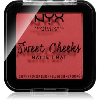 NYX Professional Makeup Sweet Cheeks Blush Matte arcpirosító árnyalat CITRINE ROSE 5 g