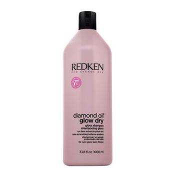 Redken Glow Dry Gloss Shampoo tápláló sampon fényes ragyogásért 1000 ml