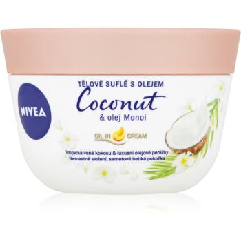 Nivea Coconut & Monoi Oil testápoló szuflé 200 ml