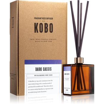 KOBO Woodblock Dark Cassis aroma diffúzor töltelékkel 266 ml