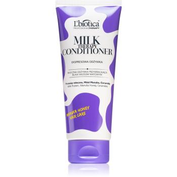 L’biotica Professional Therapy Milk kondicionáló a fénylő és selymes hajért 200 ml