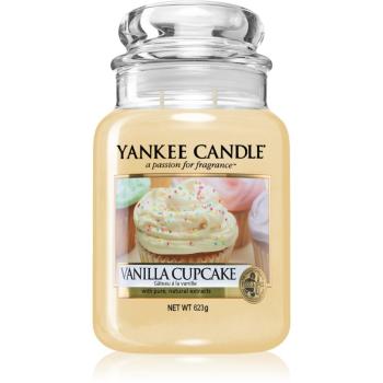 Yankee Candle Vanilla Cupcake illatos gyertya Classic közepes méret 623 g