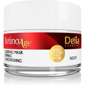 Delia Cosmetics Retino Age tápláló és feszesítő maszk éjszakára 50 ml