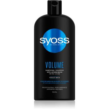 Syoss Volume Violet Rice tömegnövelő sampon a selymes hajért 750 ml