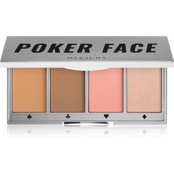 Mesauda Milano Poker Face paletta az egész arcra árnyalat 03 Tan 4x5 g