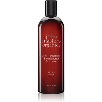 John Masters Organics Zinc & Sage sampon és kondicionáló 2 in1 473 ml