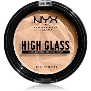 NYX Professional Makeup High Glass púder az élénk bőrért árnyalat Light 5.5 g