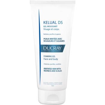 Ducray Kelual DS habos gél az irratált bőr gyengéd átmosására arcra és testre 200 ml