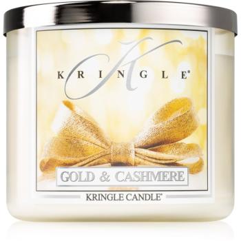 Kringle Candle Gold & Cashmere illatos gyertya I. 411 g
