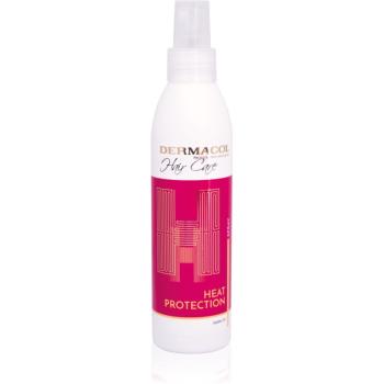 Dermacol Hair Care Heat Protection leöblítést nem igénylő spray a hajformázáshoz, melyhez magas hőfokot használunk 200 ml