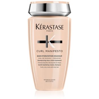 Kérastase Curl Manifesto Bain Hydratation Douceur tápláló sampon a hullámos és göndör hajra 250 ml