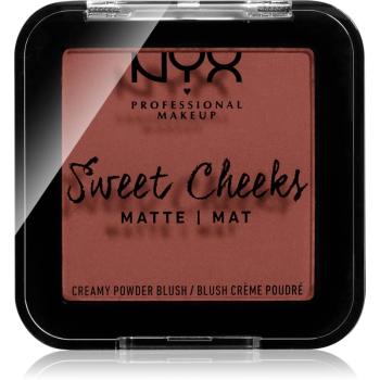 NYX Professional Makeup Sweet Cheeks Blush Matte arcpirosító árnyalat TOTALLY CHILL 5 g