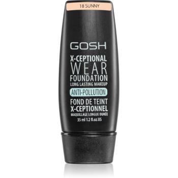 Gosh X-ceptional hosszan tartó make-up árnyalat 18 Sunny 35 ml