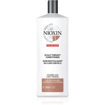 Nioxin System 3 Color Safe Scalp Therapy Revitalising Conditioner hidratáló és tápláló kondicionáló a könnyű kifésülésért 1000 ml