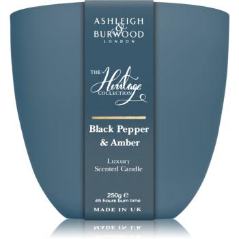 Ashleigh & Burwood London The Heritage Collection Black Pepper & Amber illatos gyertya 250 g