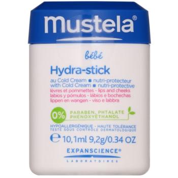 Mustela Bébé Hydra Stick védő hidratáló stick gyermekeknek 10 ml