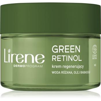 Lirene Green Retinol 60+ regeneráló éjszakai krém a bőr fiatalításáért 50 ml