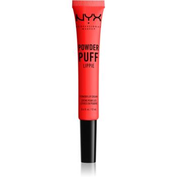 NYX Professional Makeup Powder Puff Lippie matt ajakrúzs párnázott applikátorral árnyalat 17 Crushing Hard 12 ml