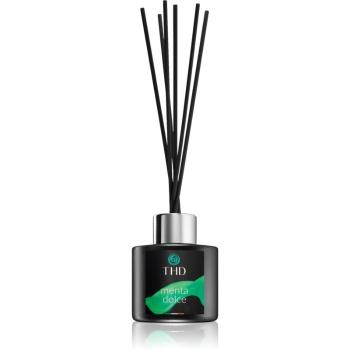 THD Luxury Black Collection Menta Dolce aroma diffúzor töltelékkel 100 ml
