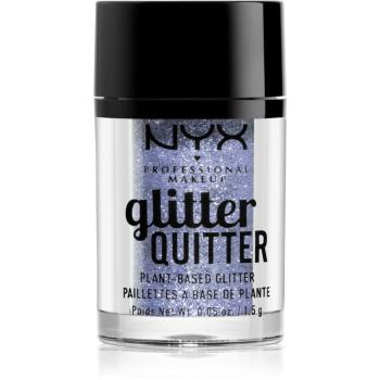 NYX Professional Makeup Glitter Quitter csillámok árnyalat 03 - Purple 1.5 g