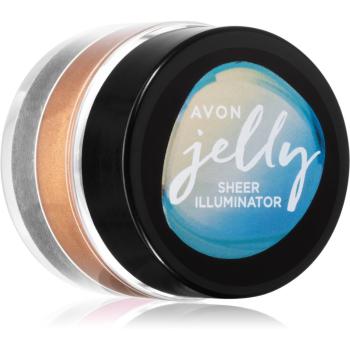 Avon Jelly highlighter arcra és testre árnyalat Bronze Glow 10 g