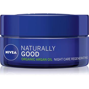 Nivea Naturally Good regeneráló éjszakai krém Argán olajjal 50 ml