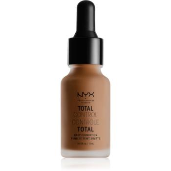 NYX Professional Makeup Total Control Drop Foundation make-up árnyalat 19 Mocha 13 ml