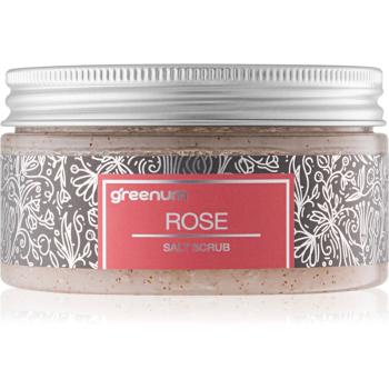 Greenum Salt Scrub só peeling testre illattal Rose 320 g