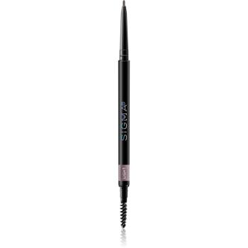Sigma Beauty Fill + Blend Brow Pencil automatikus szemöldökceruza kefével árnyalat Light 0.06 g