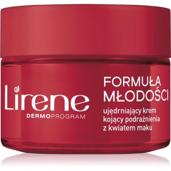 Lirene Youthful Formula Red Poppy feszesítő arckrém Nappali és éjjeli ápolás 50 ml