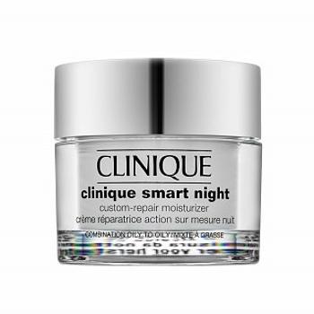 Clinique Clinique Smart Night Custom-Repair Moisturizer Dry/Combination Éjszakai szérum száraz arcbőrre 50 ml