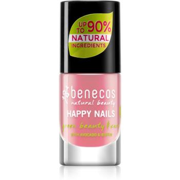 Benecos Happy Nails ápoló körömlakk árnyalat Bubble Gum 5 ml