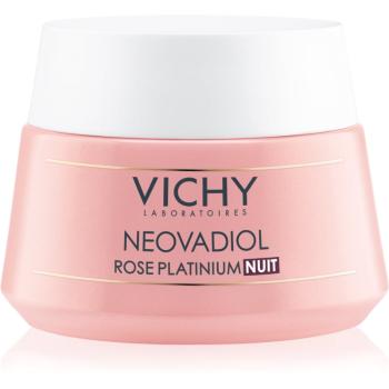 Vichy Neovadiol Rose Platinium Világosító és helyreállító éjszakai krém érett bőrre 50 ml