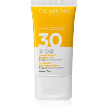 Clarins Dry Touch Sun Care Cream napozókrém arcra SPF 30 50 ml