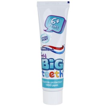 Aquafresh Big Teeth fogkrém gyermekeknek íz Fresh Mint (6+) 50 ml