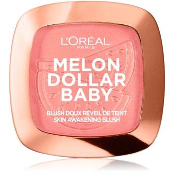 L’Oréal Paris Wake Up & Glow Melon Dollar Baby arcpirosító minden bőrtípusra árnyalat 03 Waternelon Addict 9 g