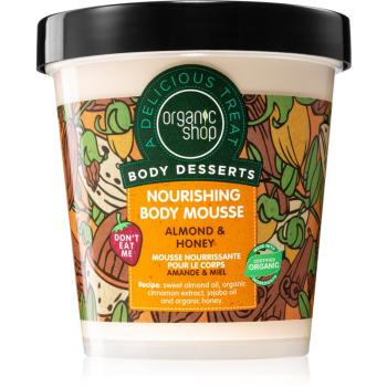 Organic Shop Body Desserts Almond & Honey testhab a táplálásért és hidratálásért 450 ml