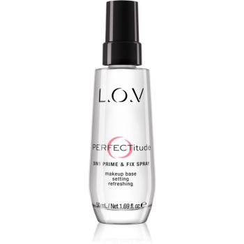 L.O.V. PERFECTitude make-up fixáló spray 3 az 1-ben 50 ml