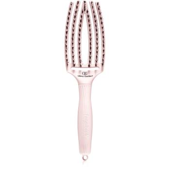 Olivia Garden Fingerbrush Combo lapos kefe Pastel Pink