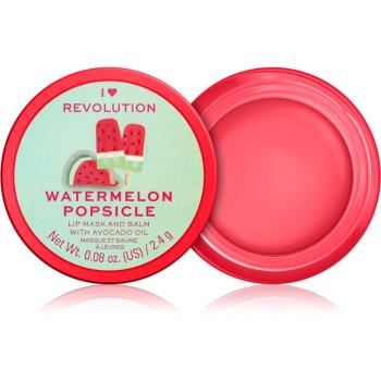 I Heart Revolution Lip Mask hidratáló maszk az ajkakra íz Watermelon Popsicle