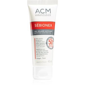 ACM Sébionex SPF 50+ mattító arcgél 40 ml