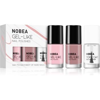 NOBEA Day-to-Day körömlakk szett Best of Nude Nails
