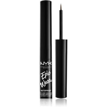 NYX Professional Makeup Epic Wear Liquid Liner szemceruza árnyalat 02 Brown 3.5 ml