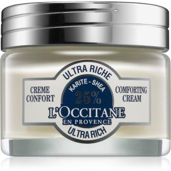 L’Occitane Karité tápláló és nyugtató arckrém 50 ml