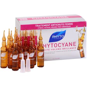 Phyto Phytocyane revitalizáló szérum hajhullás ellen 12 db