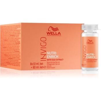 Wella Professionals Invigo Nutri-Enrich mélyen tápláló és hidratáló szérum hajra 8 x 10 ml