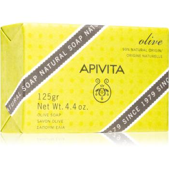 Apivita Natural Soap Olive tisztító kemény szappan 125 g